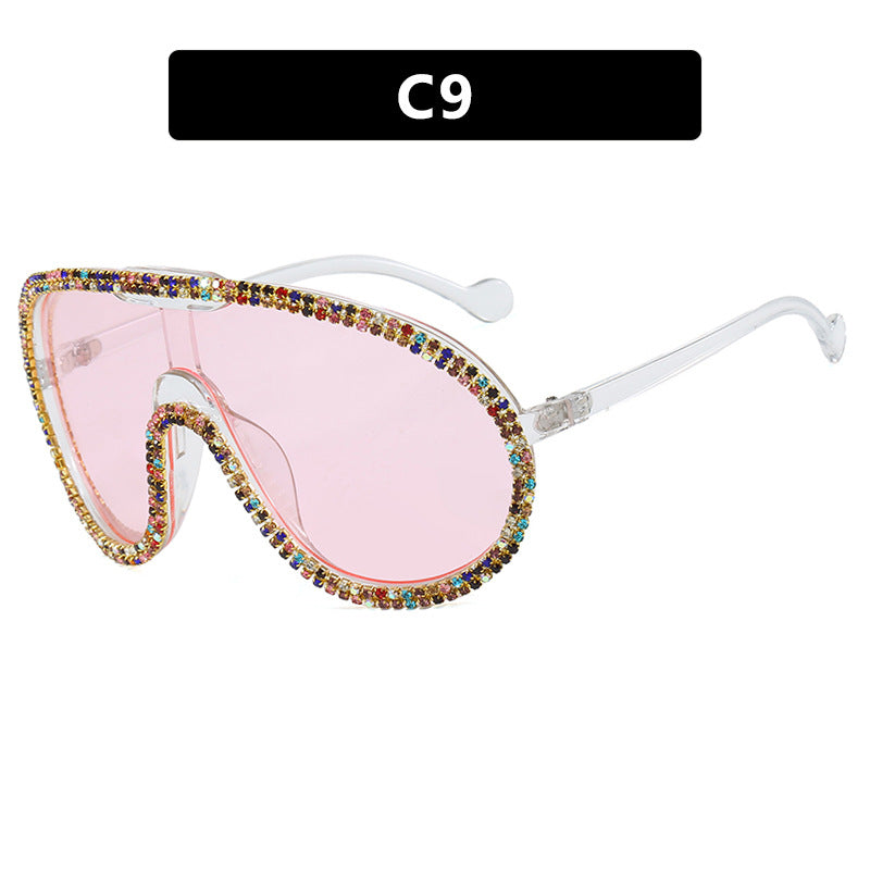Women's extravagant sunglasses with sparkling frame Stornfield