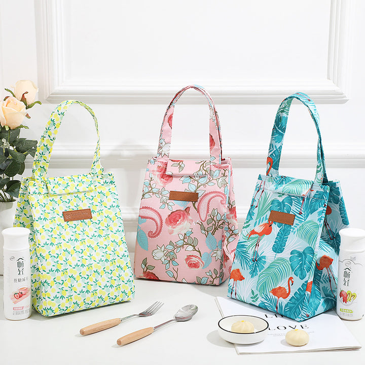 Floral Print Insulated Lunch Tote Stornfield