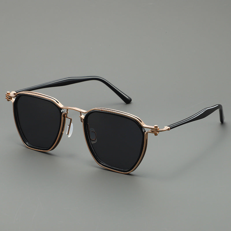 Ladies stylish sunglasses with angular design and UV protection Stornfield