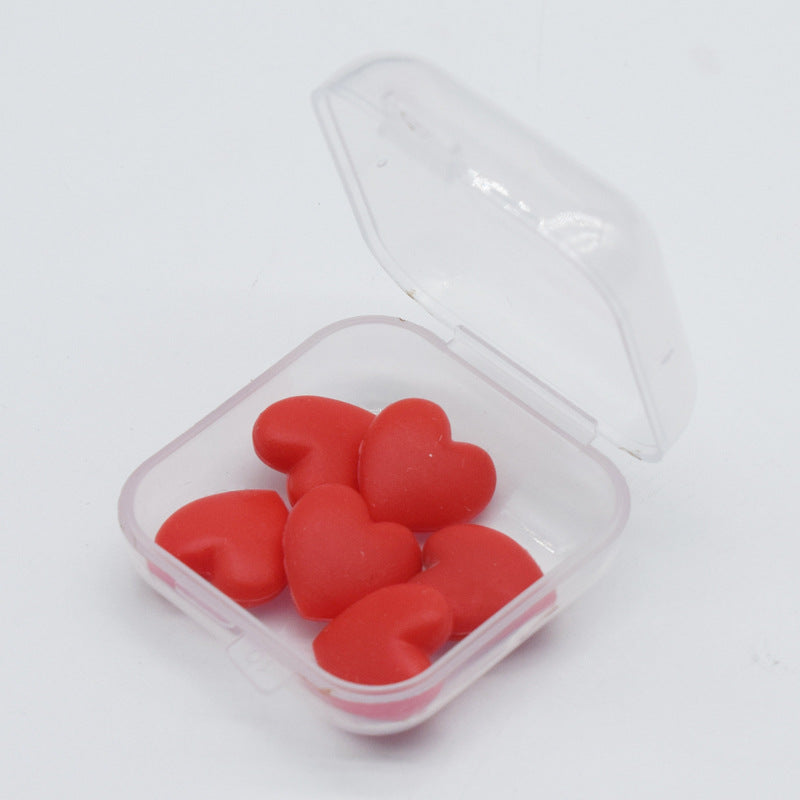 Heart-Shaped Silicone Keychain Holders Stornfield