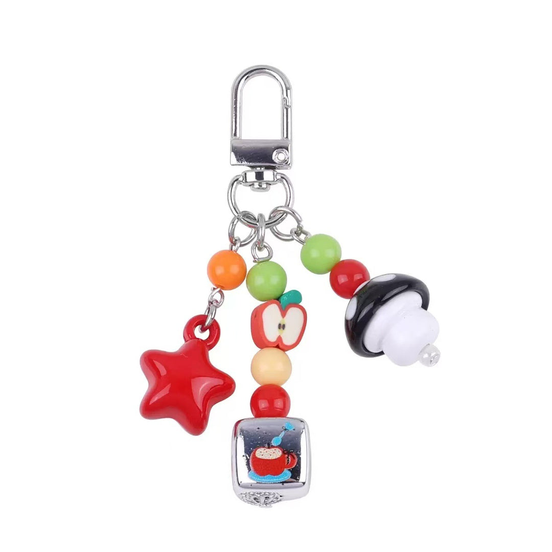 Fun-Themed Beaded Keychain Stornfield 1790134598