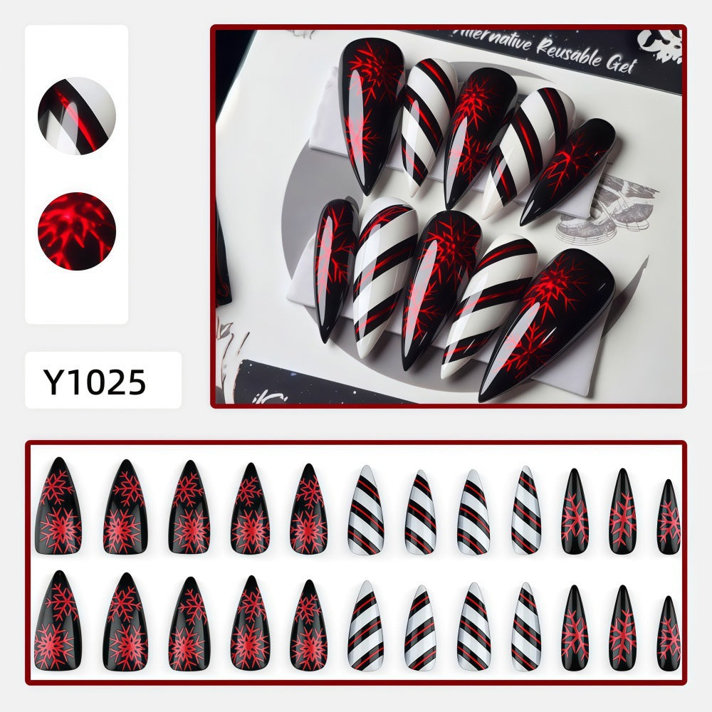 Artificial Nails in Modern Tribal Design Stornfield