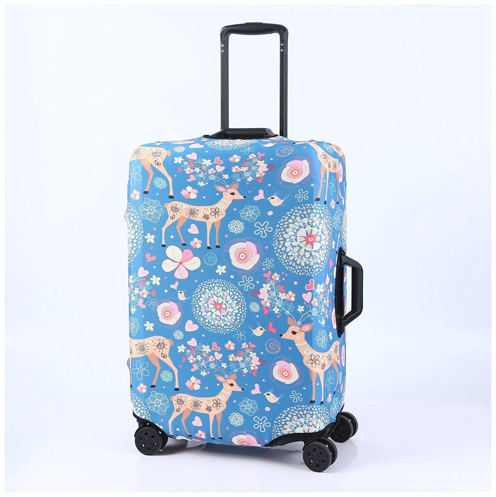 Tropical Leaf Print Hard Shell Luggage Stornfield