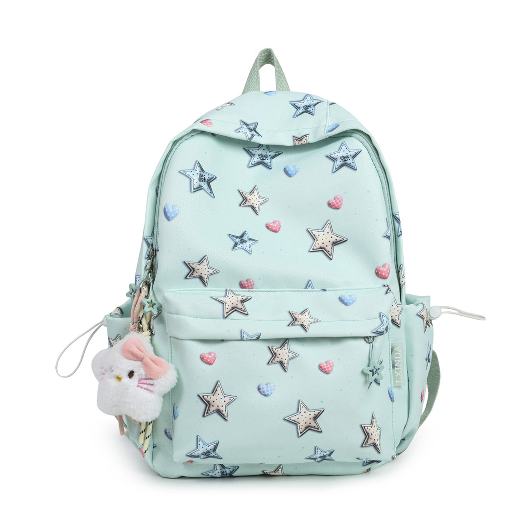 Cute Star Print Backpack