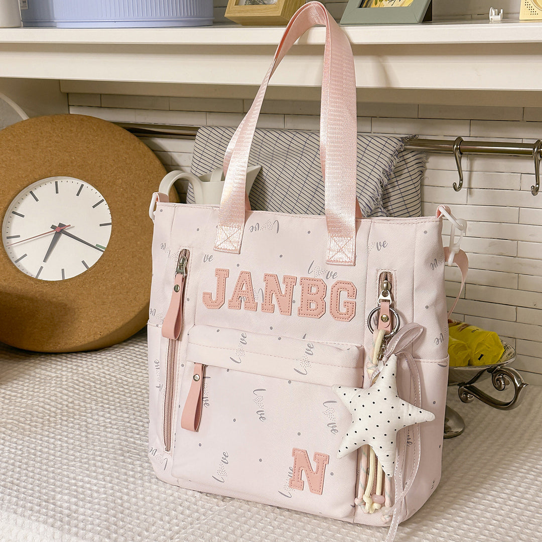 Stylish Non-Transparent Fabric Backpack Stornfield