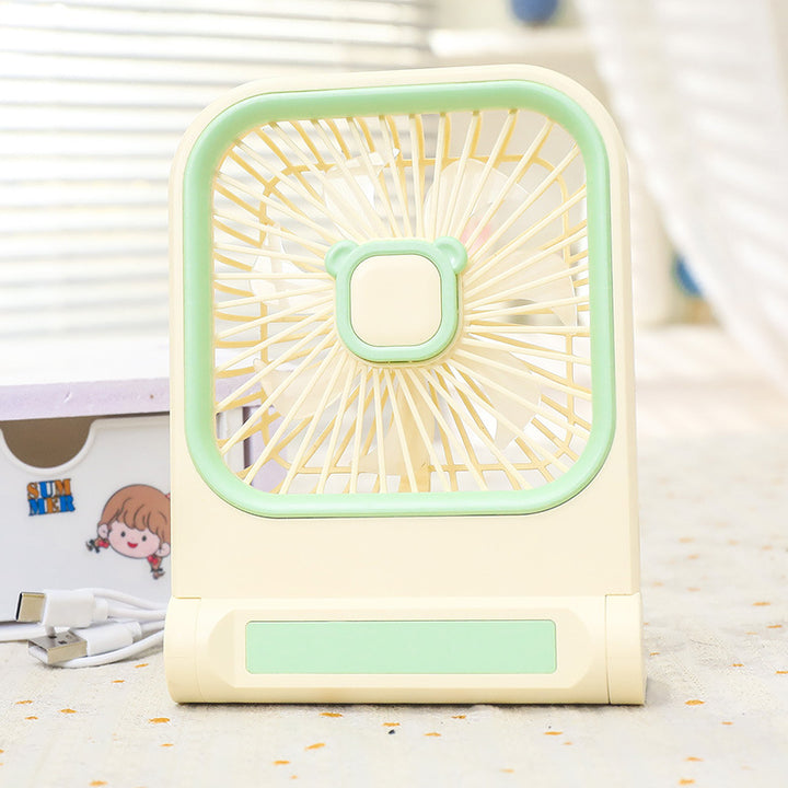 Women's portable mini fan with charming cat design Stornfield