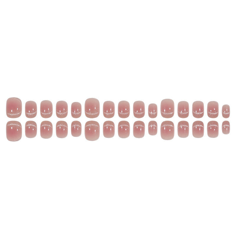 Glossy Ombre Press-On Nails Stornfield