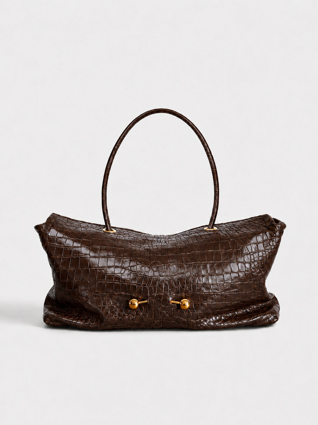 Crocodile Texture Handbag
