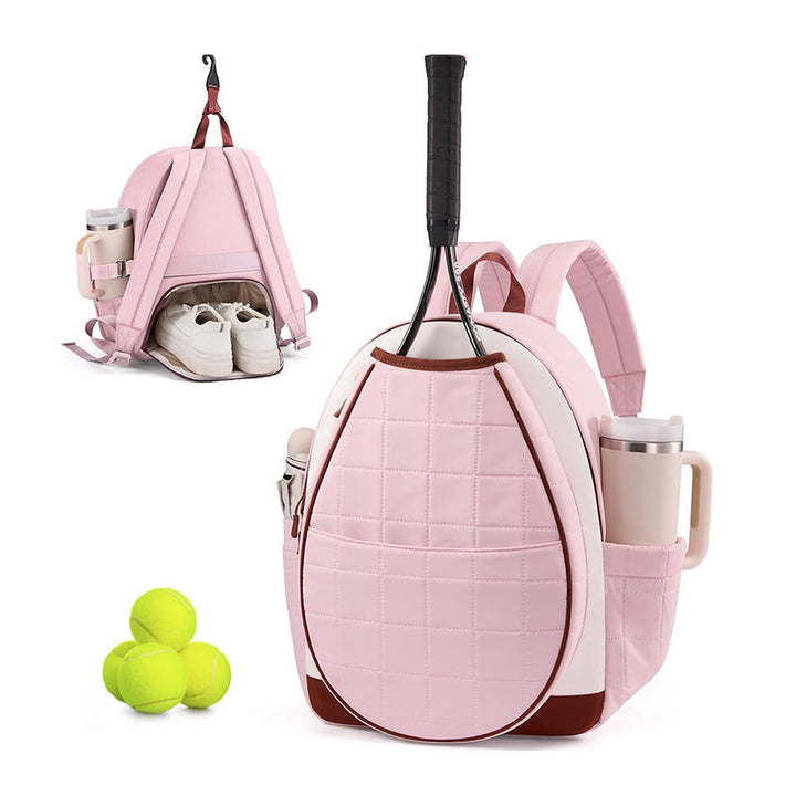 Multifunctional Tennis Backpack with Integrated Shoe and Bottle Compartment Stornfield