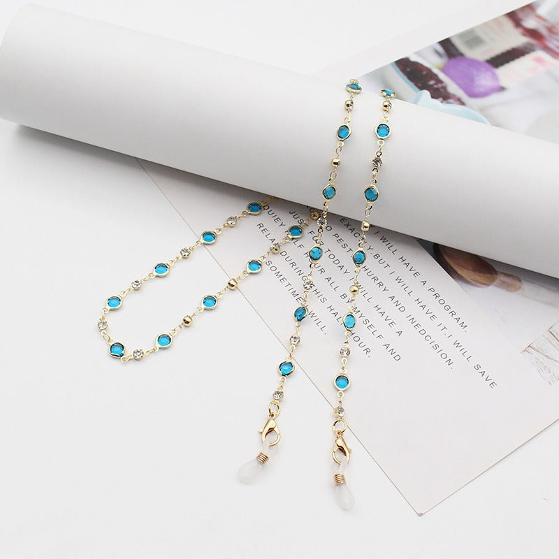 Elegant Crystal-Embellished Eyewear Chain Stornfield 1788159829