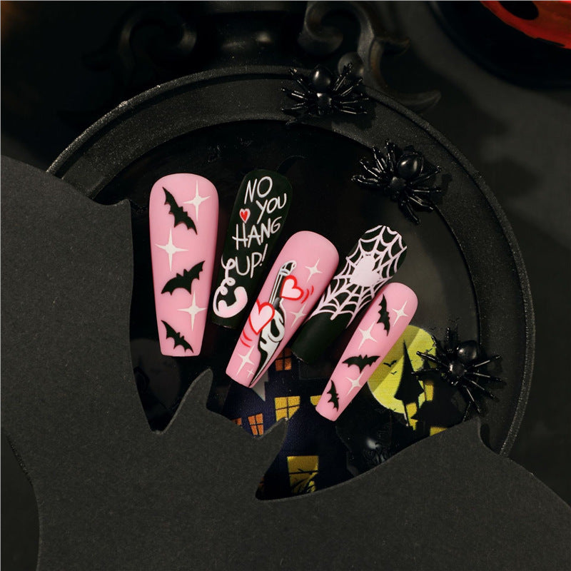 Thematic Halloween Press-On Nail Set Stornfield