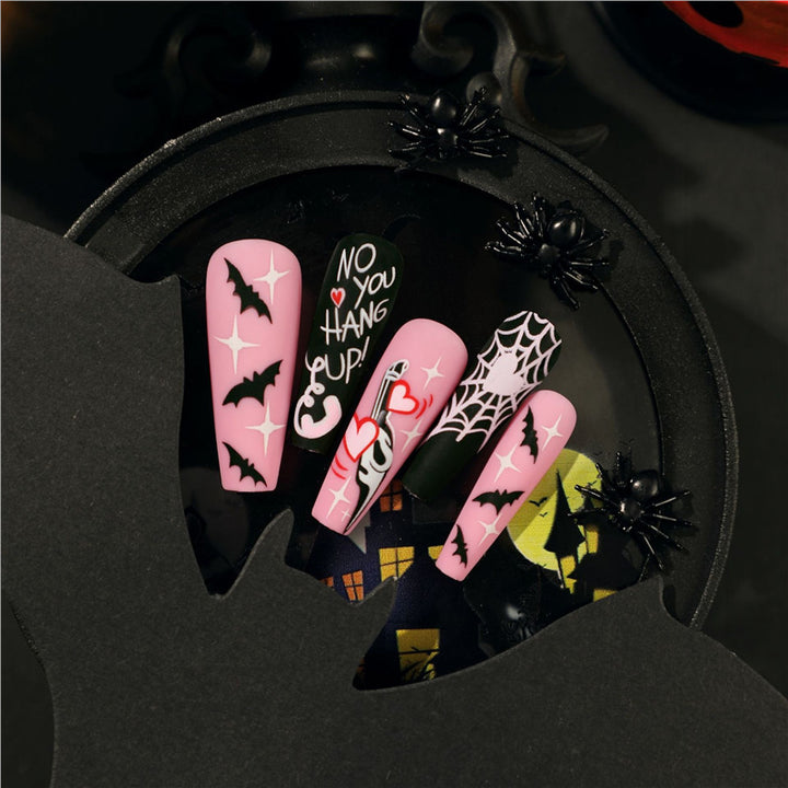 Thematic Halloween Press-On Nail Set Stornfield