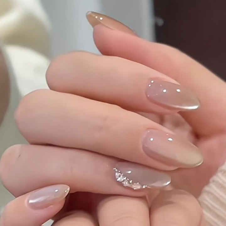 Premium Glittering Press-On Nail Extensions Stornfield