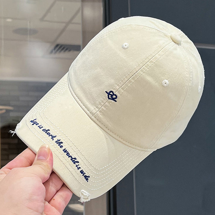 Women's Distressed Vintage Style Baseball Cap Stornfield