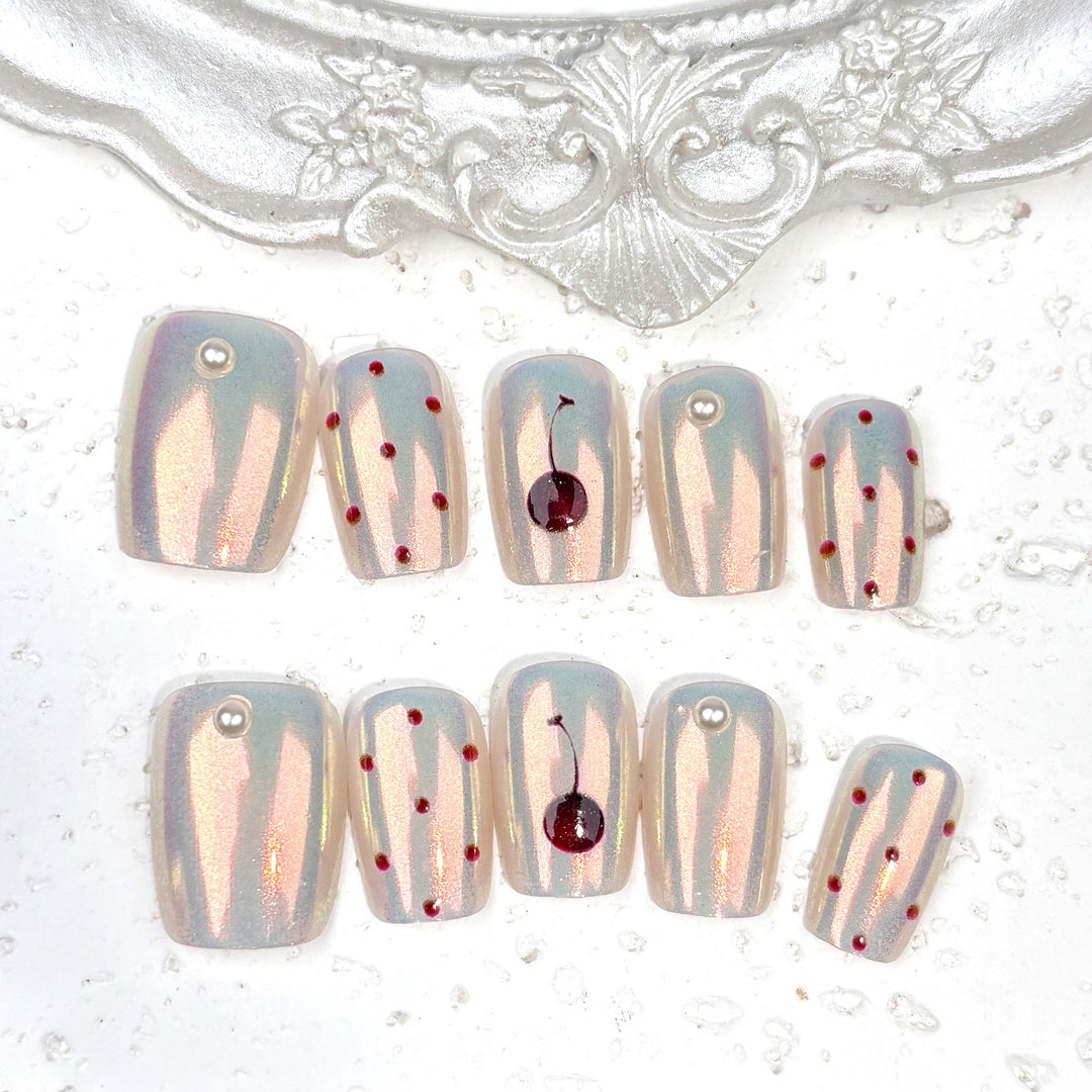Nail Art Decoration Press-On Nail Set