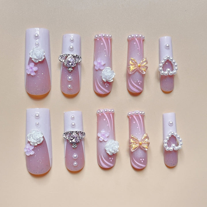 Decorative 3D Nail Art Extensions Stornfield