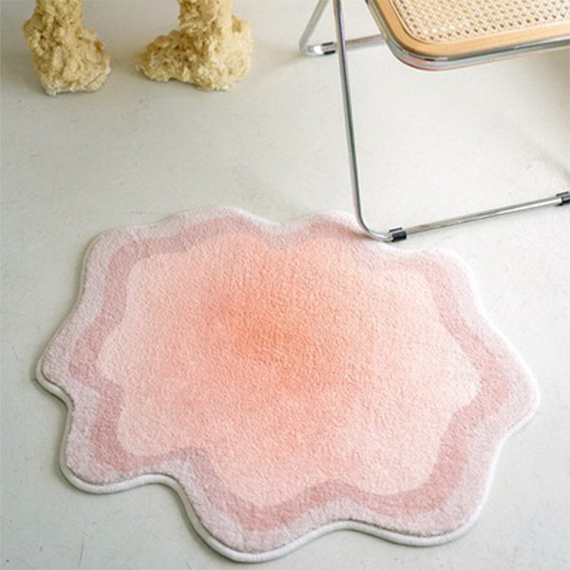 Soft Minimalist Flower Carpet
