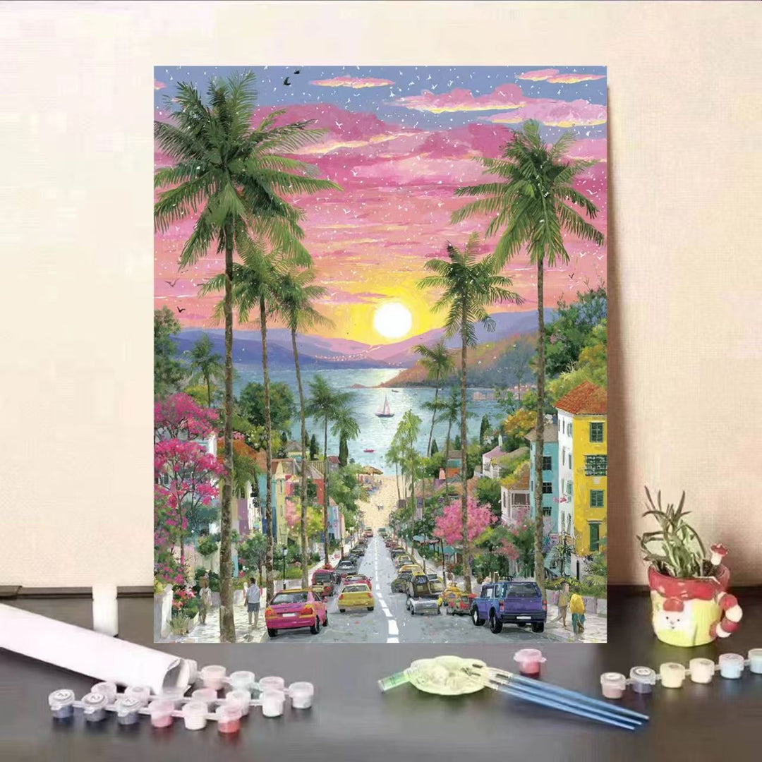 DIY Scenic Coastal Painting Kit Stornfield