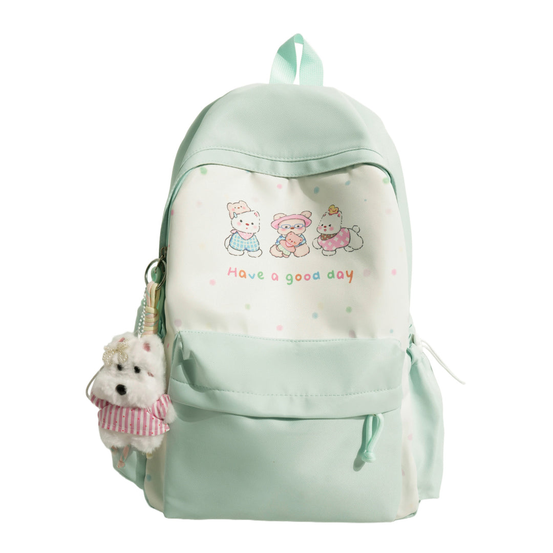 Backpack with Playful Animal Motif and Charming Details Stornfield