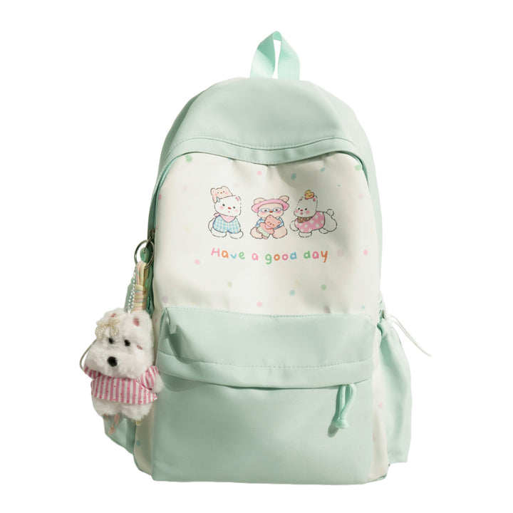 Backpack with Playful Animal Motif and Charming Details Stornfield