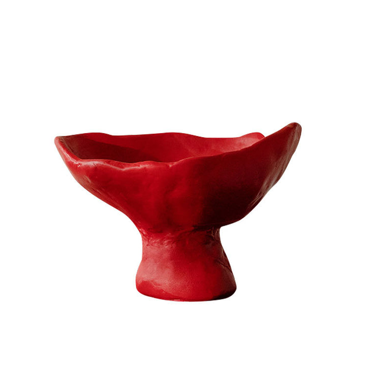 Abstract Organic-Shaped Decorative Bowl