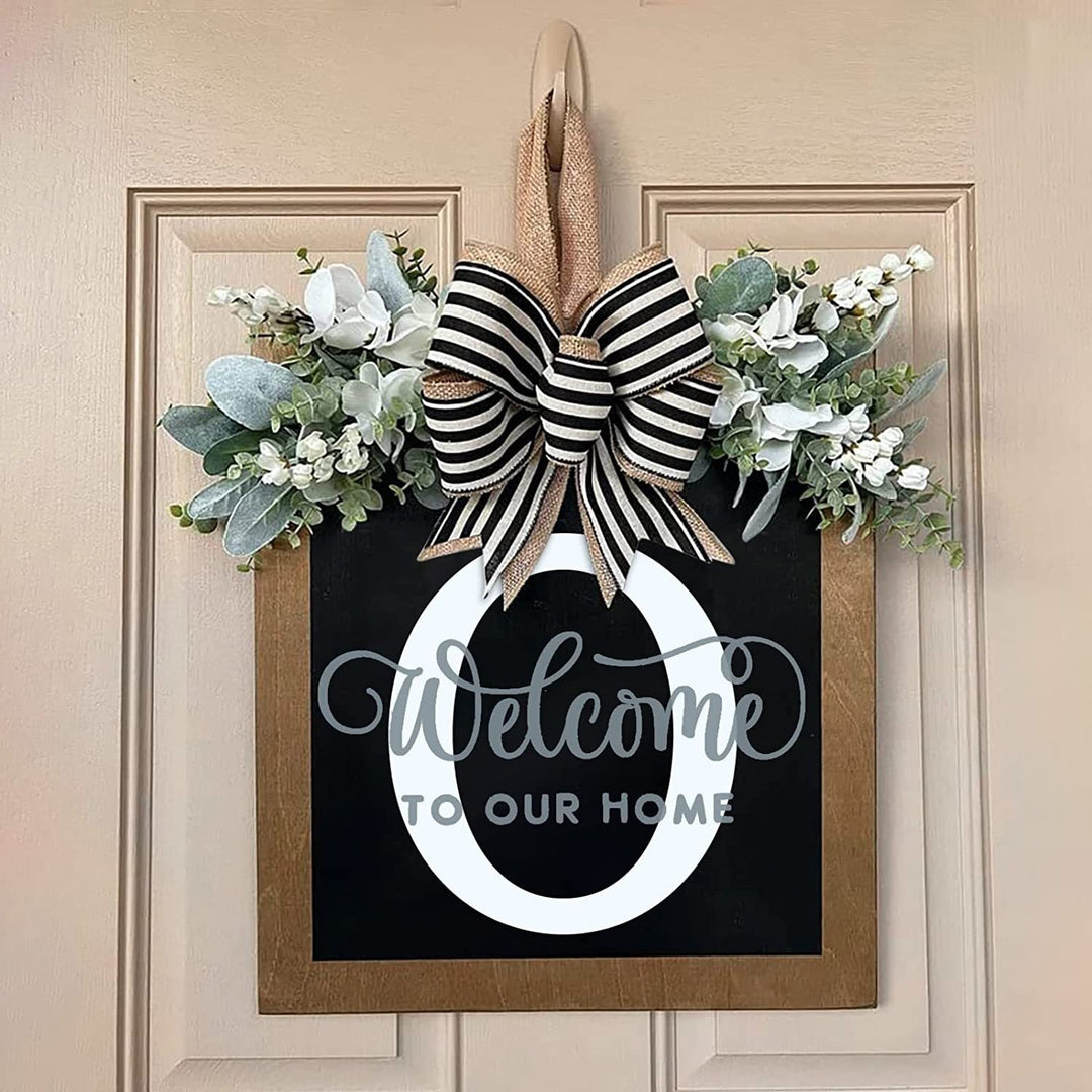 Customizable Welcome Door Sign