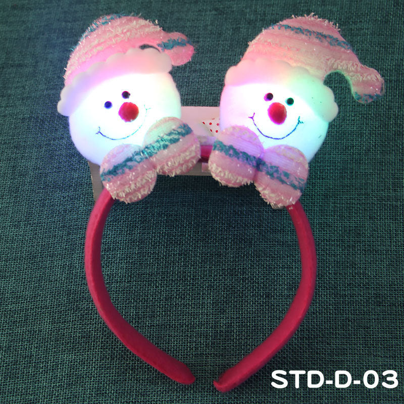 Decorative Holiday Antler Headband