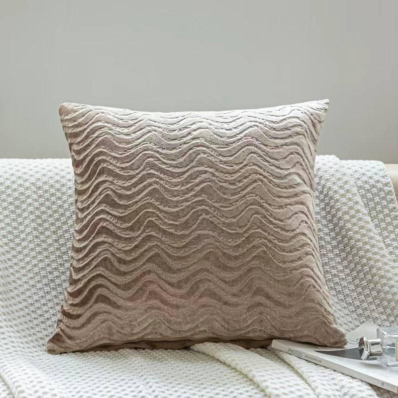 Decorative Textured Throw Pillow