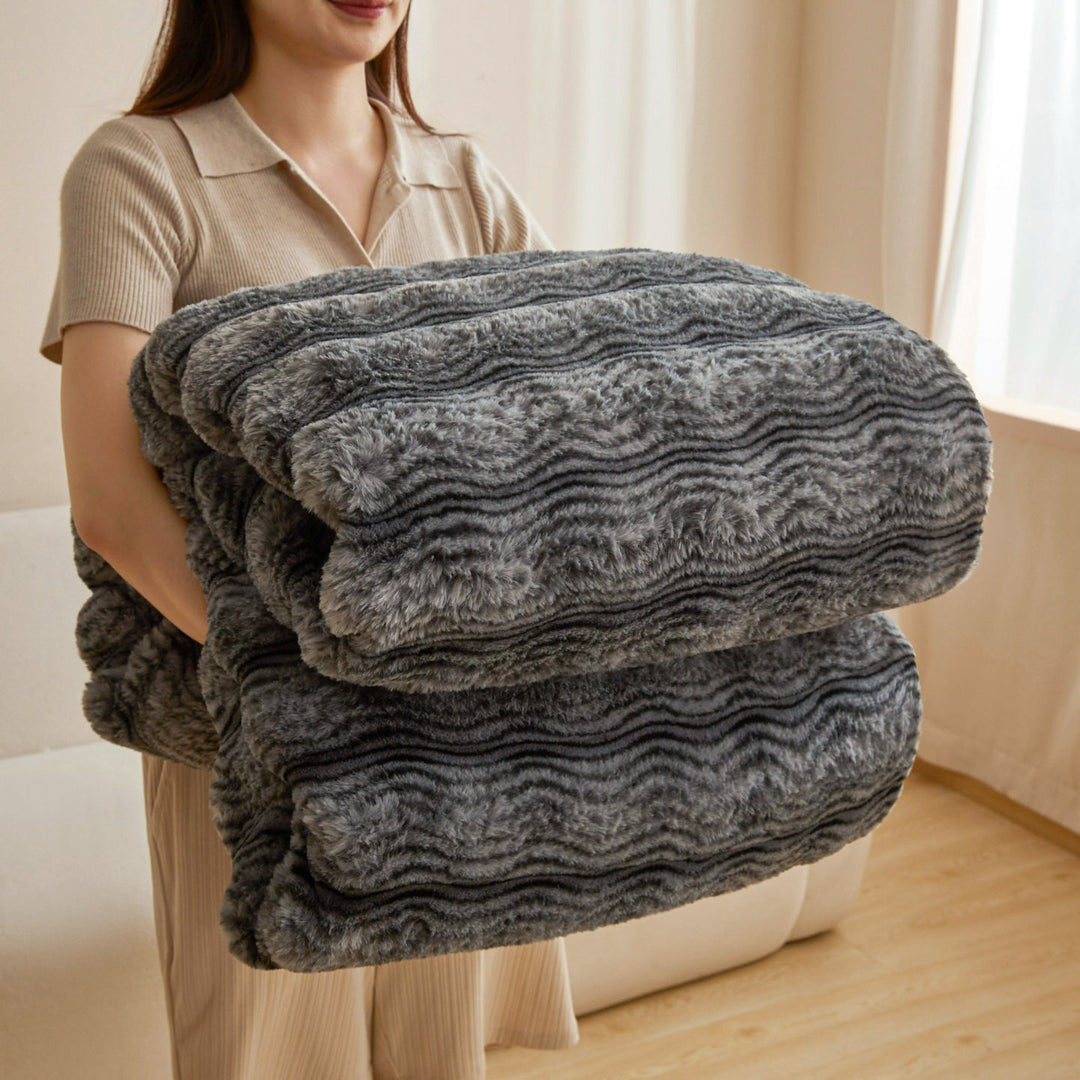 Luxurious Plush Throw Blanket