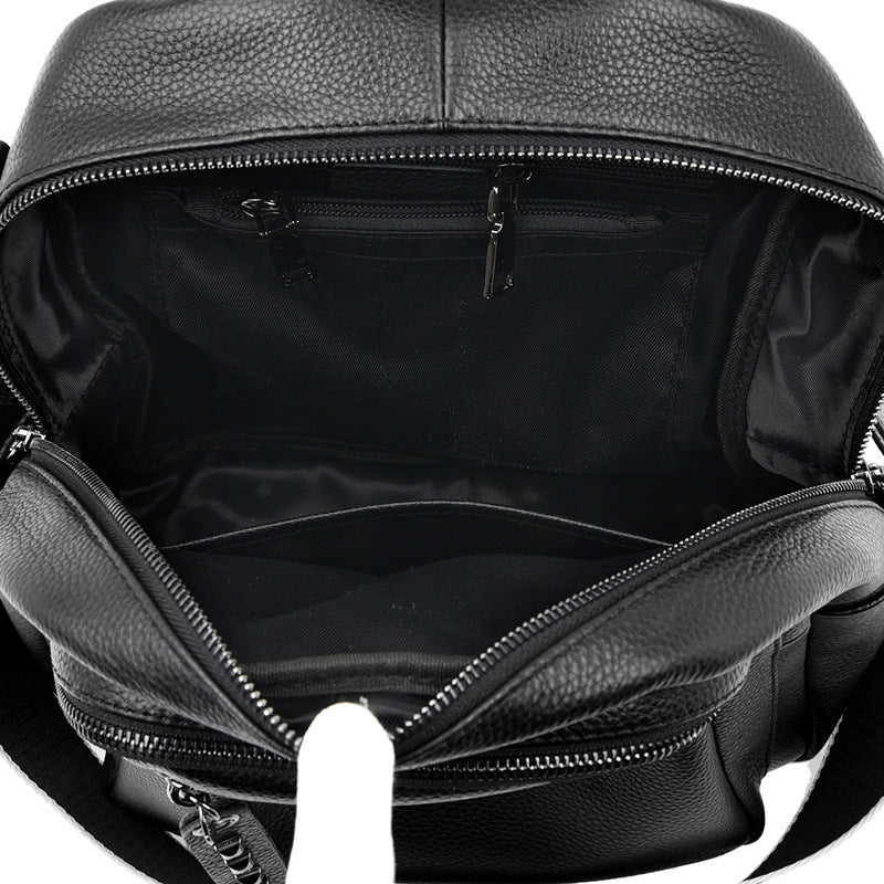 Stylish and Versatile Leather Backpack Stornfield
