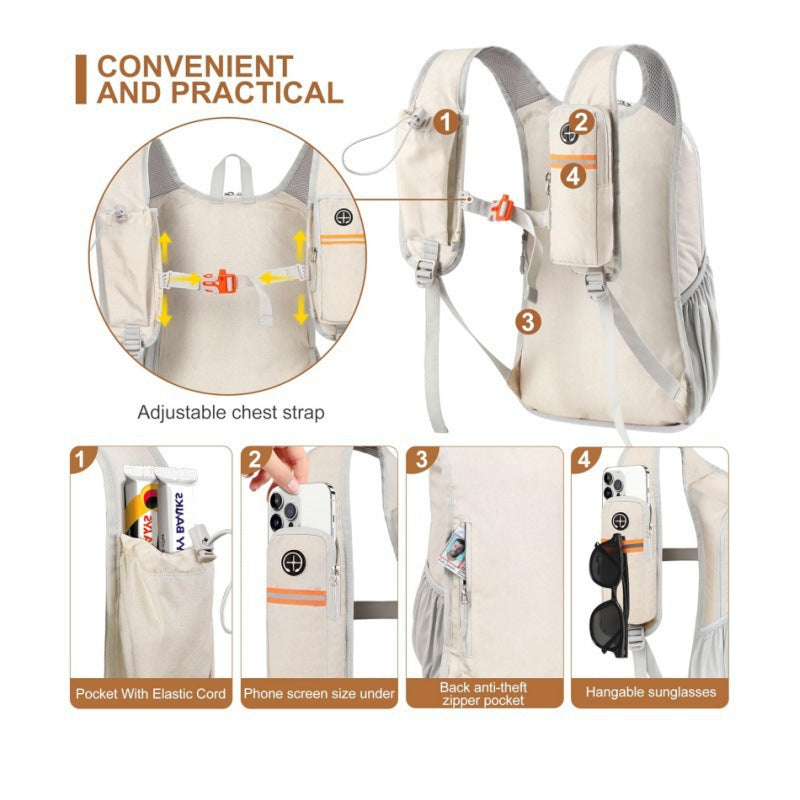 Multifunctional Outdoor Backpack with Integrated Phone Pocket Stornfield