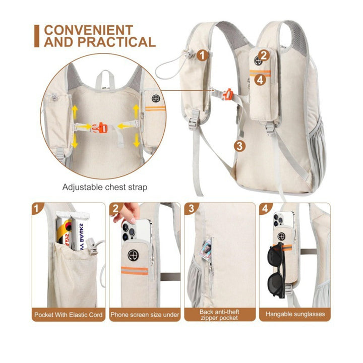 Multifunctional Outdoor Backpack with Integrated Phone Pocket Stornfield