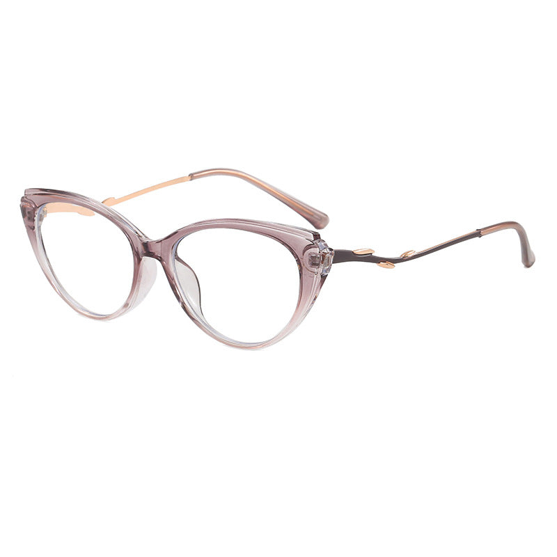 Fashionable Cat-Eye Glasses with Filigree Design Stornfield