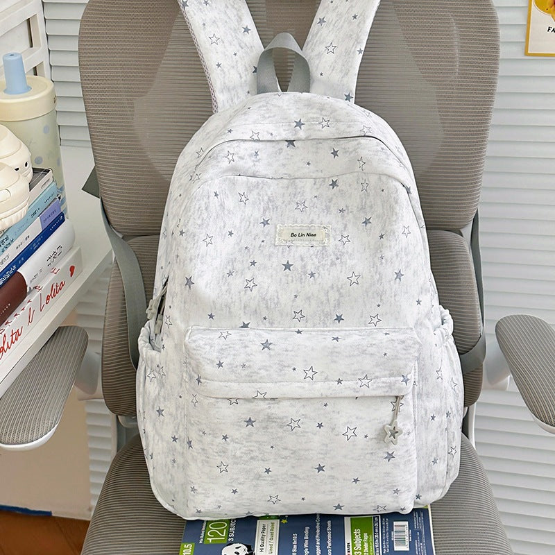 Star-Embellished Casual Backpack Stornfield 1791205930