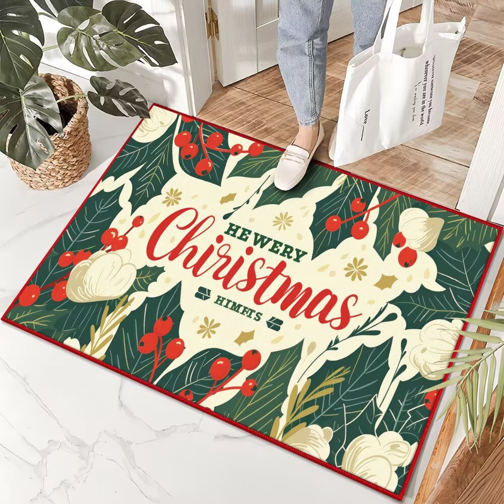 Decorative Holiday Entrance Mat Stornfield