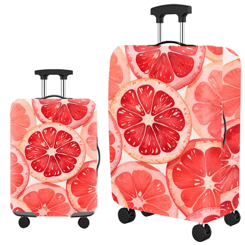 Tropical Leaf Print Hard Shell Luggage Stornfield