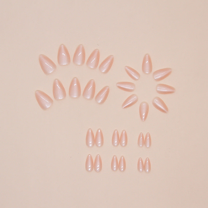 Natural Glossy Press-On Nail Tips Stornfield