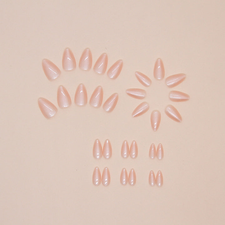 Natural Glossy Press-On Nail Tips Stornfield