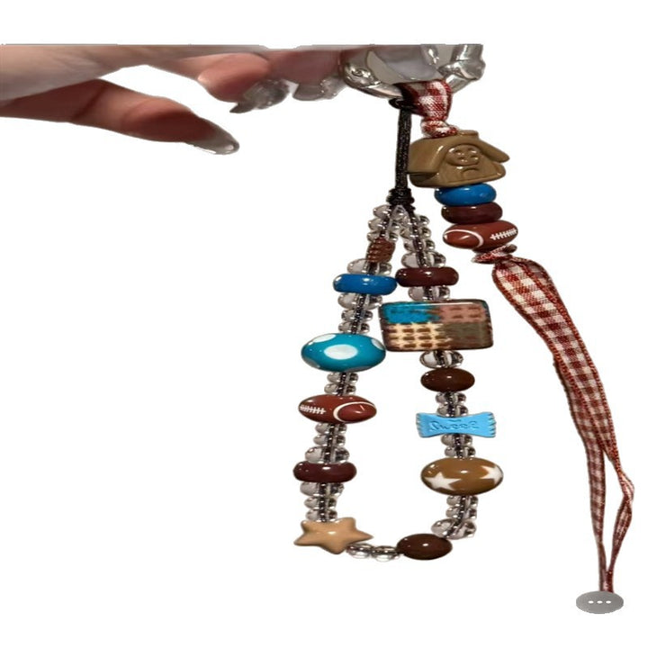 Themed Beaded Keychain Strap Stornfield