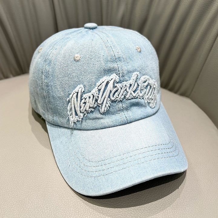 Women's Distressed Denim Cap Stornfield