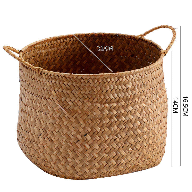 Unisex Stylish Storage Baskets made of Handwoven Natural Material Stornfield