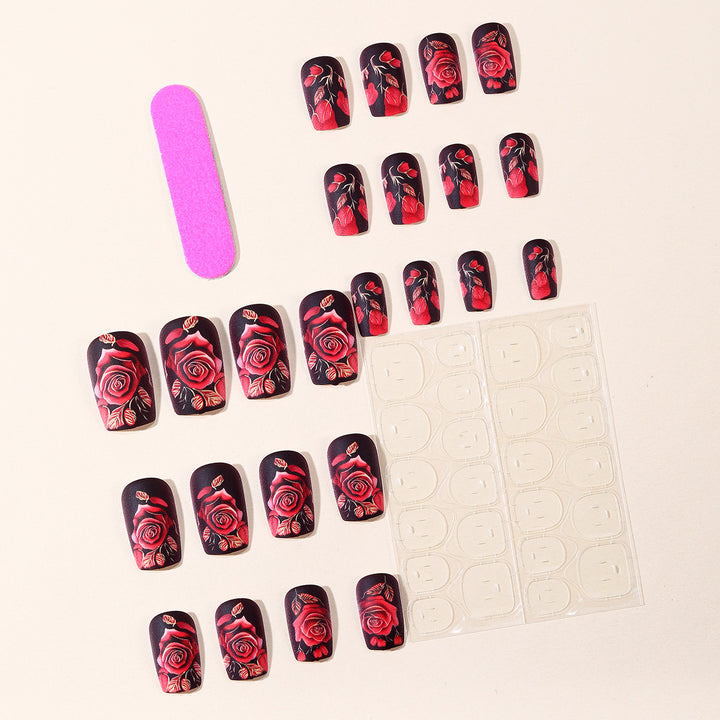 Floral Themed Nail Art Decoration Kit Stornfield