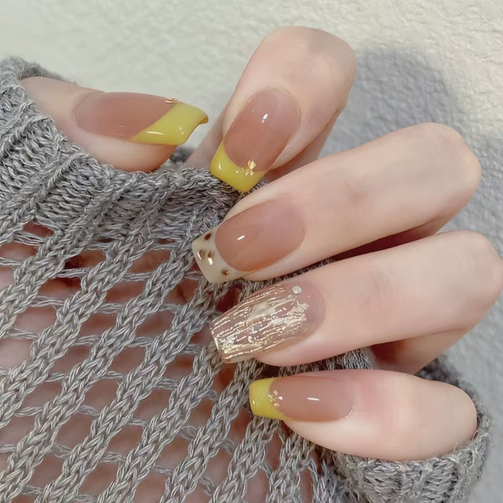 Artistic Press-On Nail Extensions