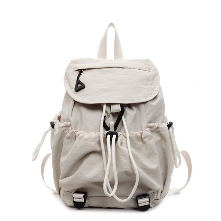 Leisure backpack with elastic drawstring and practical side pockets Stornfield