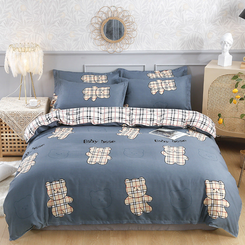 Cute Bear Themed Comforter Set