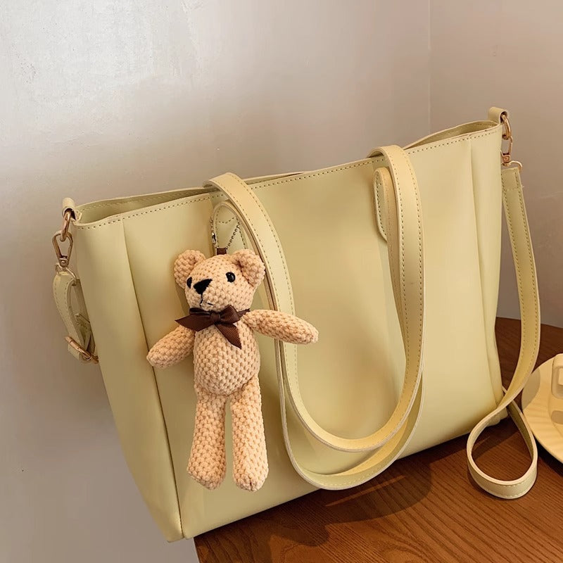 Spacious Soft Leather Tote Bag Stornfield