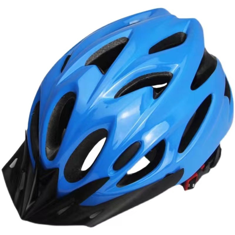 adjustable ventilated road and mountain cycling helmet with visor and rear dial fit Stornfield
