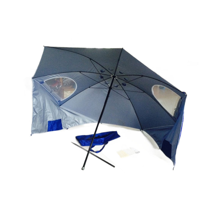 Sturdy beach umbrella with UV protection Stornfield