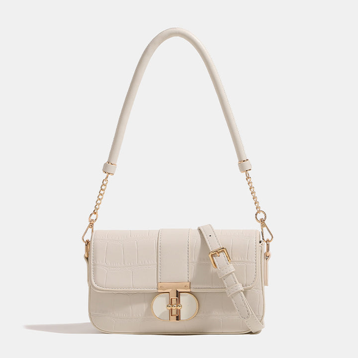 Crocodile-Embossed Crossbody Handbag Stornfield