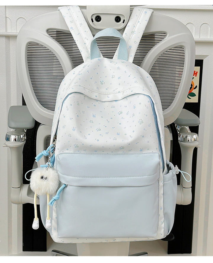 Mini backpack with floral design and practical organizer compartments Stornfield